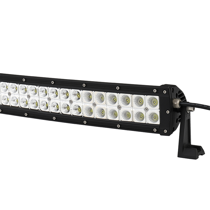 Offroad Curved Dual Row 3W Cree Led Light Bar 