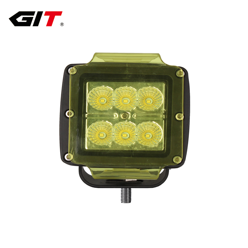 3in 24W Square Cree Led Work Light for Jeep